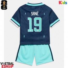 Duitsland Leroy Sane #19 Uit tenue Kids WK 2026 Korte Mouw (+ Korte broeken)
